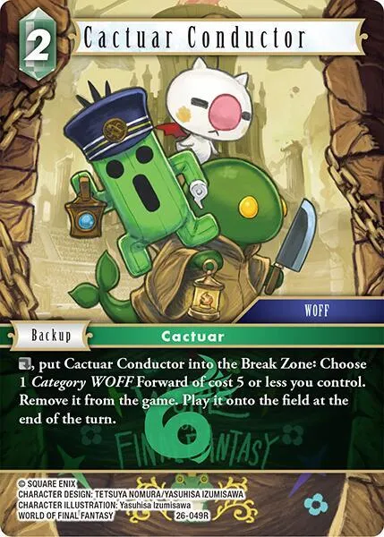Cactuar Conductor - Foil