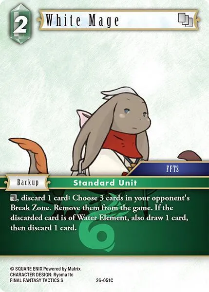 White Mage - Foil