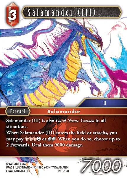 Salamander - Foil