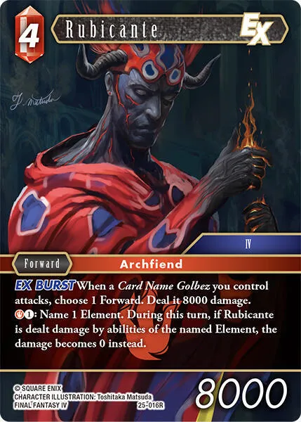 Rubicante EX - Foil