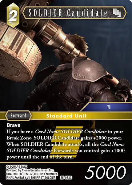 SOLDIER Candidate - Foil