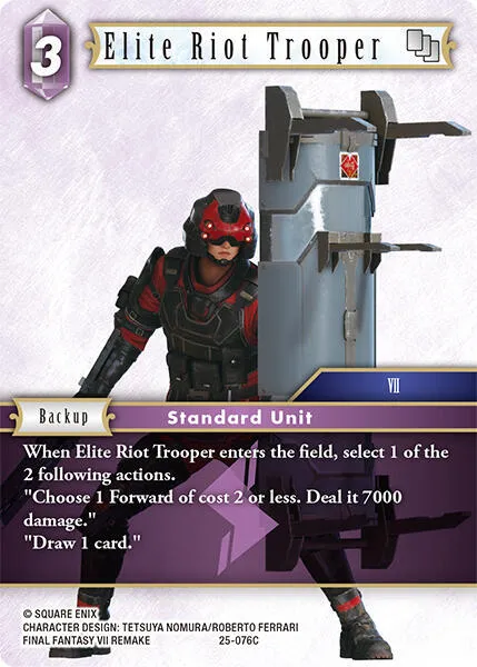 Elite Riot Trooper - Foil