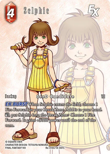 Selphie EX - Full Art