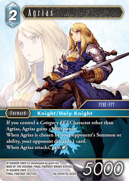 Agrias - Foil