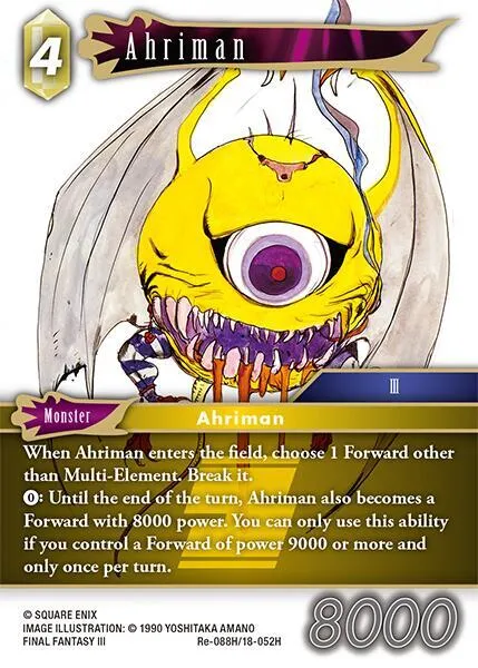 Ahriman - Foil