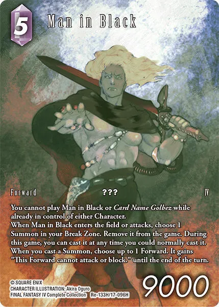 Man in Black - Full Art
