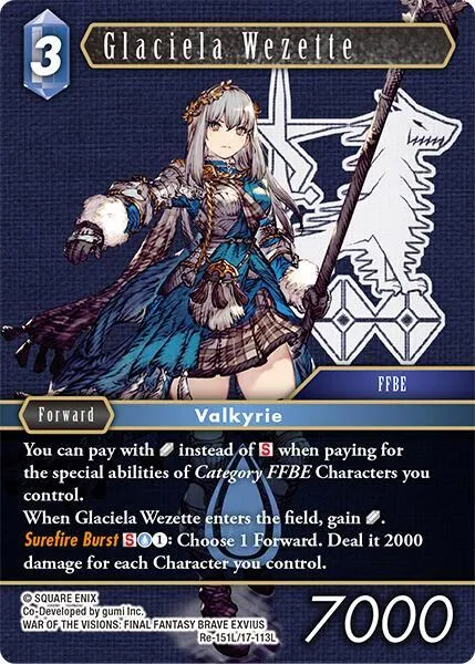 Glaciela Wezette - Foil