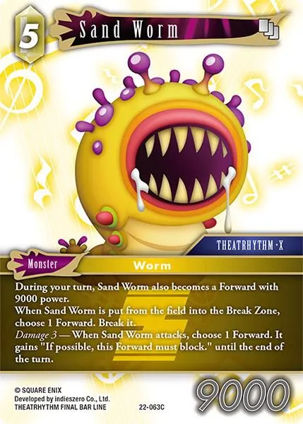 Sand Worm - Foil