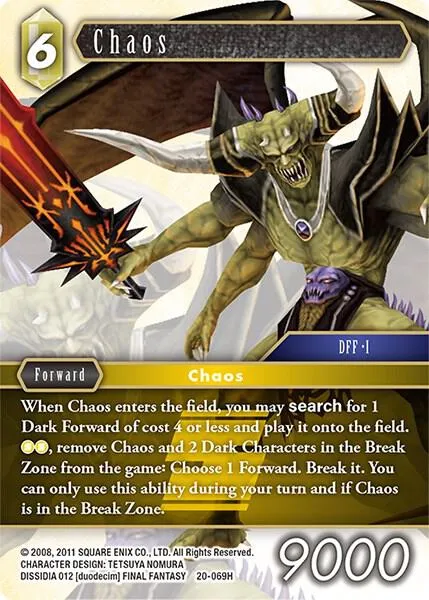 Chaos - Foil