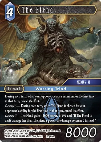 The Fiend - Foil