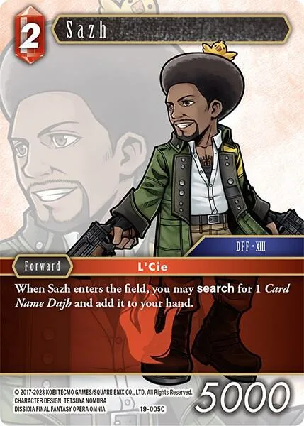 Sazh - Foil
