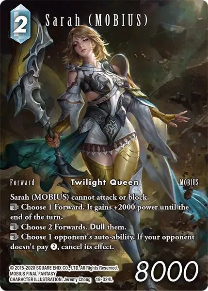 Sarah - Full Art