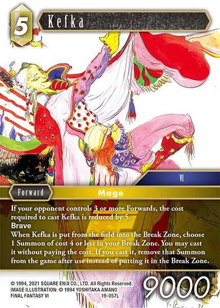 Kefka - Foil