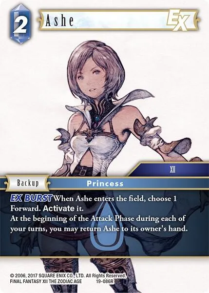 Ashe EX - Foil