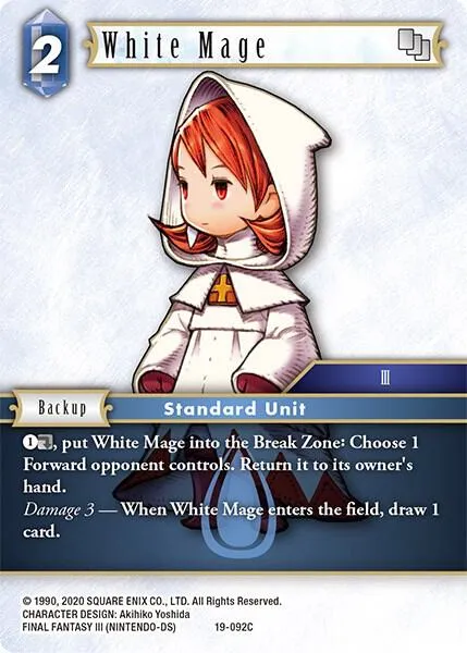 White Mage - Foil