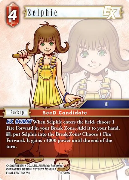Selphie EX - Foil