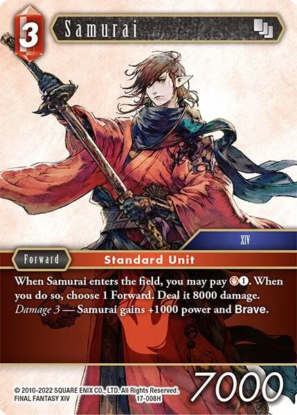 Samurai - Foil