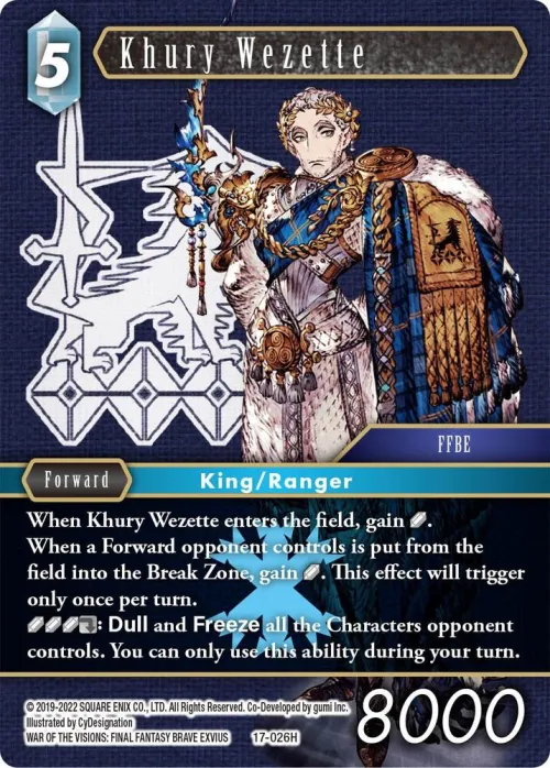 Khury Wezette - Foil