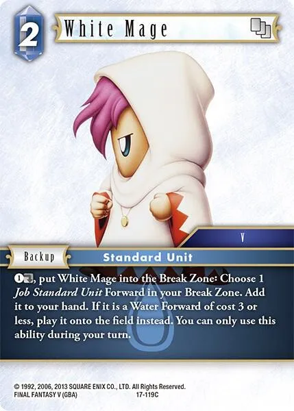 White Mage - Foil
