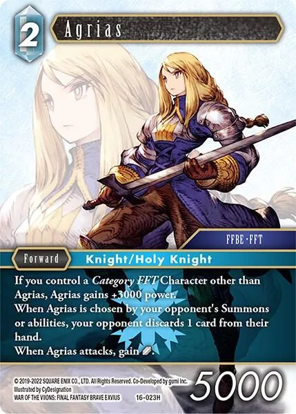 Agrias - Foil