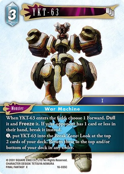 YKT-63 - Foil