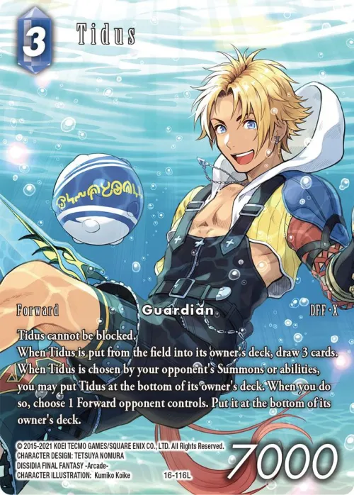 Tidus - Full Art