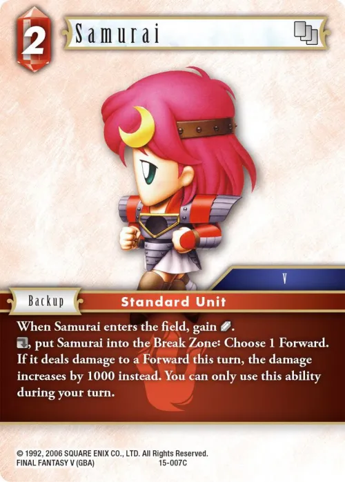 Samurai - Foil