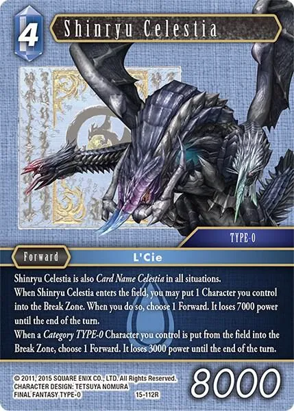 Shinryu Celestia - Foil