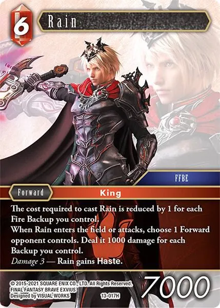 Rain - Foil