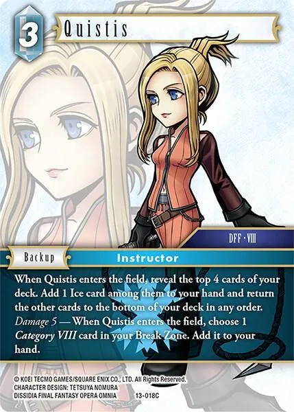 Quistis - Foil
