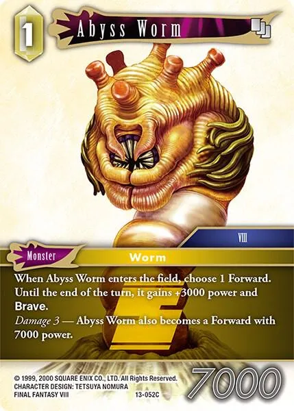Abyss Worm - Foil
