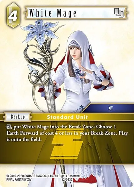 White Mage - Foil