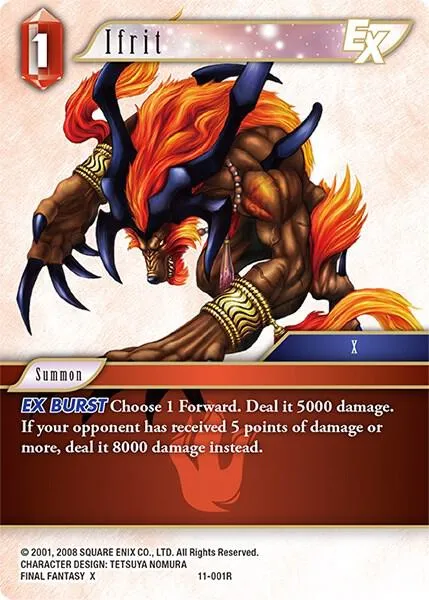 Ifrit EX - Foil