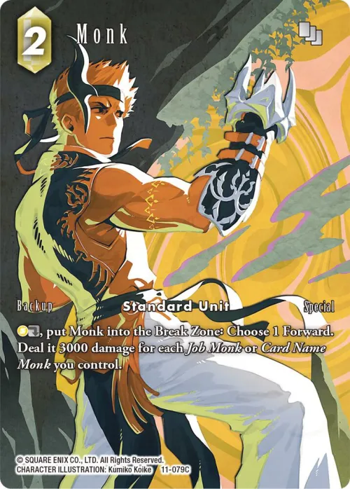 Monk - Full Art