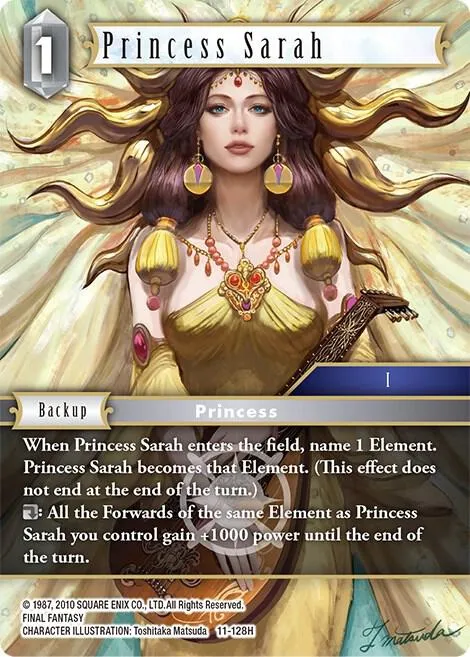 Princess Sarah - Foil