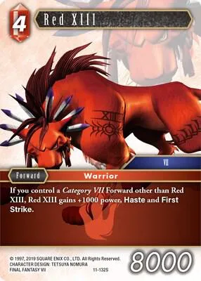 Red XIII - Foil