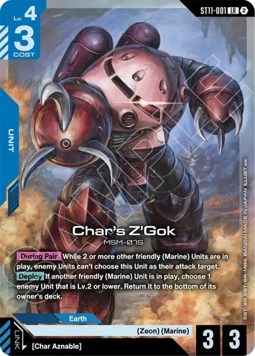 Char's Z'Gok - Holo