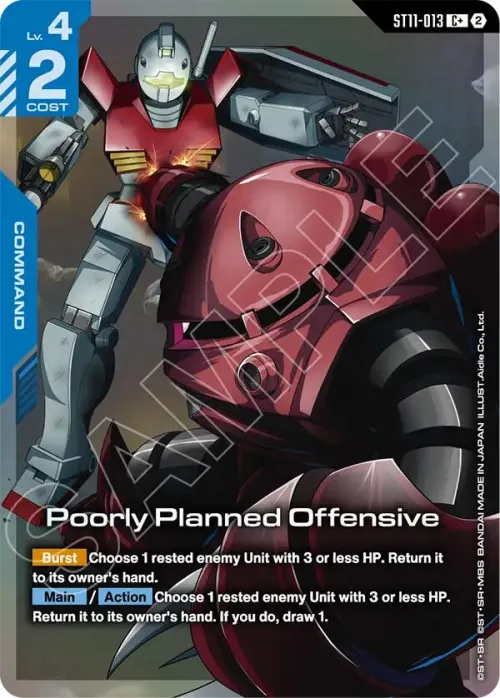 Poorly Planned Offensive - C Plus
