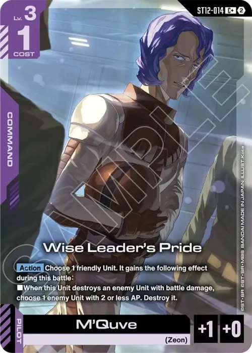 Wise Leader's Pride - C Plus