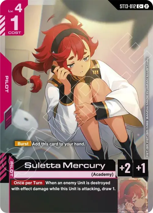Suletta Mercury - C Plus