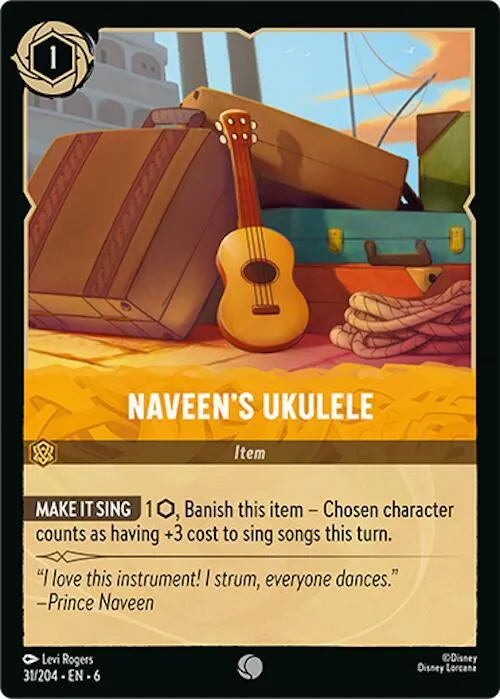Naveen's Ukulele - Cold Foil