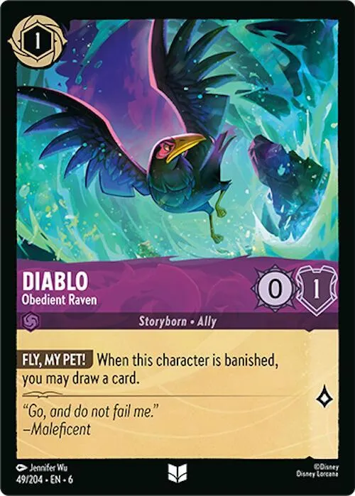 Diablo - Obedient Raven - Cold Foil