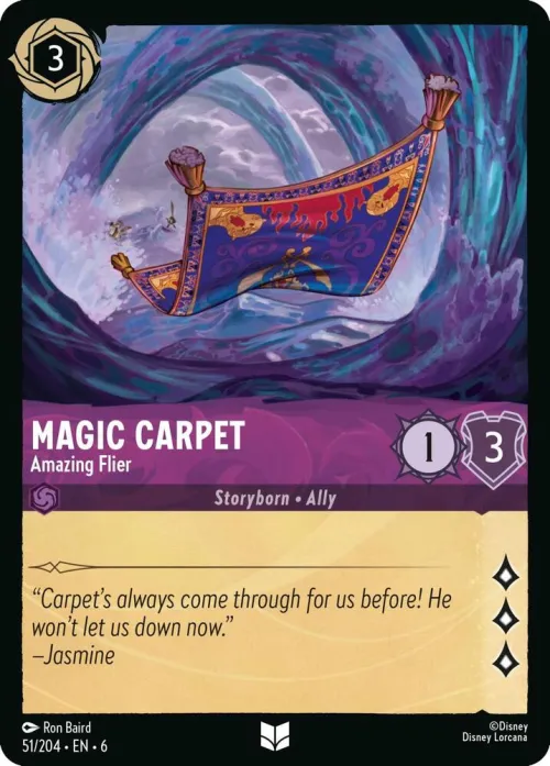 Magic Carpet - Amazing Flier - Cold Foil