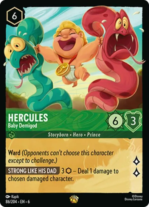 Hercules - Baby Demigod - Cold Foil