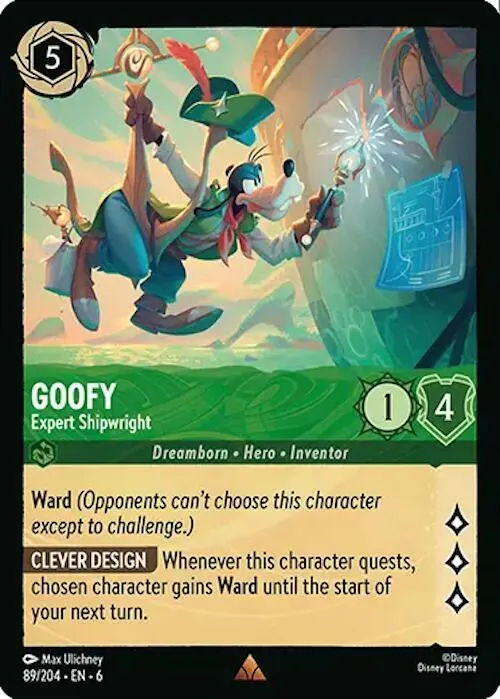Goofy - Expert Shipwright - Cold Foil