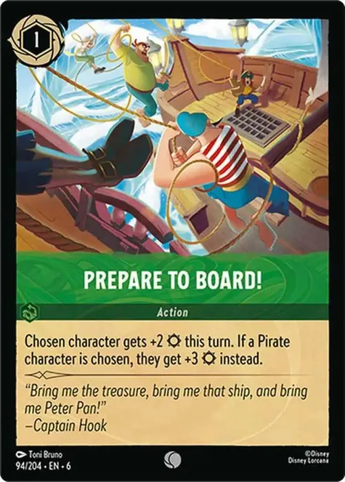 Prepare to Board! - Cold Foil