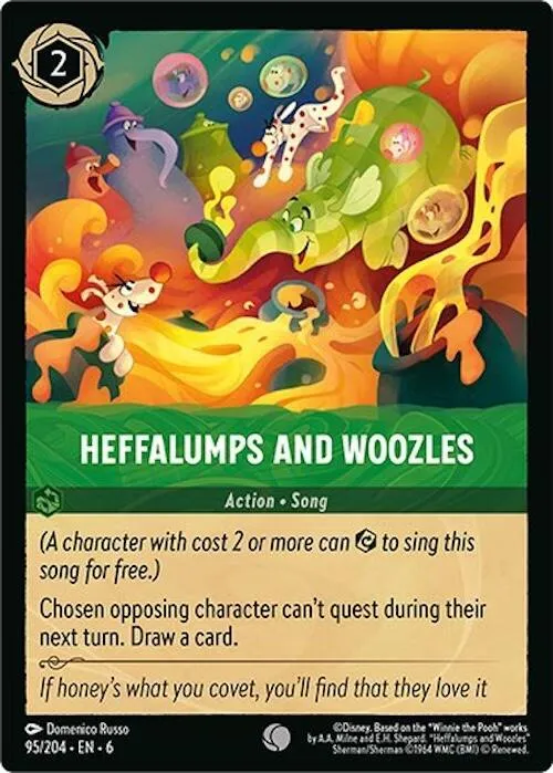 Heffalumps and Woozles - Cold Foil