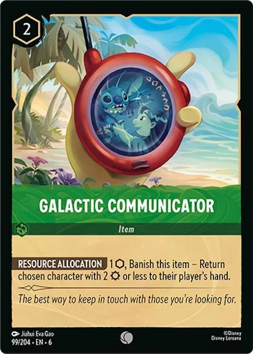 Galactic Communicator - Cold Foil