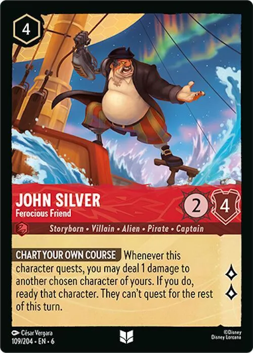 John Silver - Ferocious Friend - Cold Foil