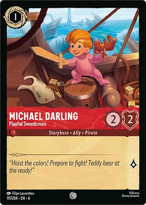 Michael Darling - Playful Swordsman - Cold Foil